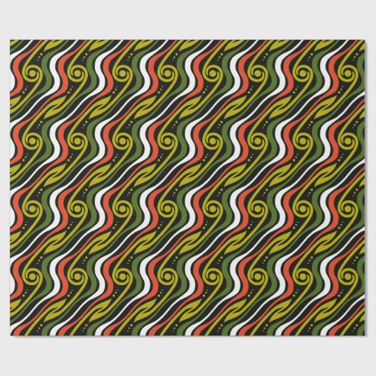stripes pattern  ラッピングペーパー (フラット)