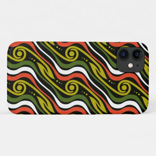 stripes pattern Case-Mate iPhoneケース (裏面(横))
