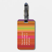 Stripeyの世界 ラゲッジタグ (裏面縦)