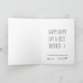 stripey及び幸せ カード (内部)