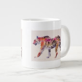 Stripey ジャンボコーヒーマグカップ (正面右)
