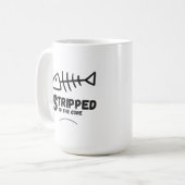Stripped to the Core Motivational Quote  コーヒーマグカップ (正面左)