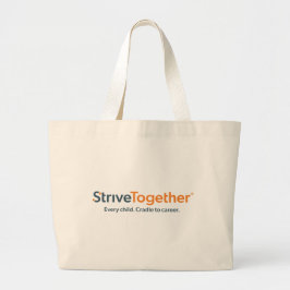 StriveTogether Tote Bag - Full logo ラージトートバッグ
