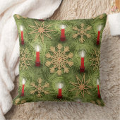 Strohsterne and Candles クッション (ブランケット)