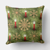 Strohsterne and Candles クッション (裏面)