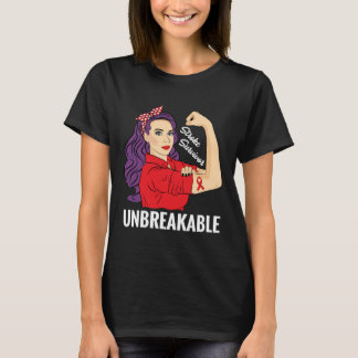 Stroke Survivor Awareness Warrior Unbreakable.png Tシャツ