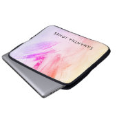 Strokes 絵を描Texture Rainbow ラップトップスリーブ (正面下部)