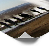 Strokkur – アイスランドのガイザー ポスター (角)