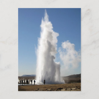 Strokkur – アイスランドのガイザー ポストカード