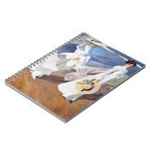 Strolling along the Seashore by Joaquin Sorolla ノートブック (左側)