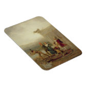 Strolling Players, 1793 (スズプレート油) マグネット (右側)