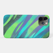 Strömende Farbwogen im Neonlicht Case-Mate iPhoneケース (裏面(横))