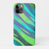 Strömende Farbwogen im Neonlicht Case-Mate iPhoneケース (裏)