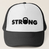 STRONG – ケトルベルトレーニング やる気を起こさせる キャップ (正面)