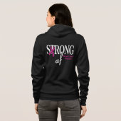 STRONG af...Breast Cancer パーカ (裏面フル)
