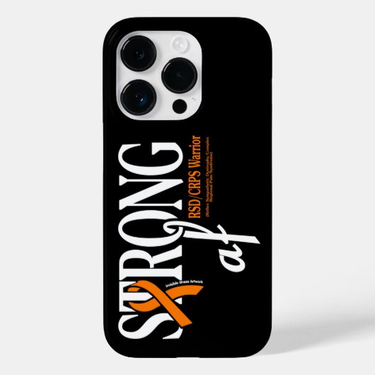 STRONG AF...RSD/CRPS Case-Mate iPhoneケース (裏面)