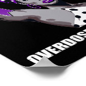 Strong Afro Mom Overdose Awareness  ポスター (角)