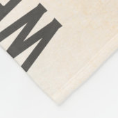 Strong and Courageous Joshua 1:9 Bible フリースブランケット (角)