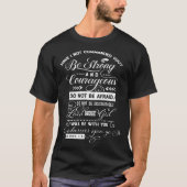 Strong and Courageous Religious Belief Conviction  Tシャツ (正面)