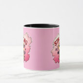 Strong as a Mother – Floral Empowerment Art マグカップ (中央)