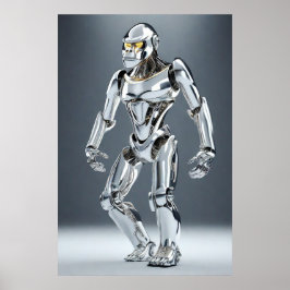 Strong-As-Steel Apeポスターv2 ポスター