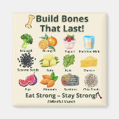 Strong Bones Fridge Magnet マグネット (正面)