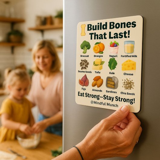Strong Bones Fridge Magnet マグネット