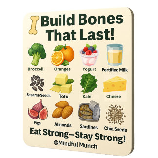 Strong Bones Fridge Magnet マグネット