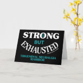 STRONG BUT EXHAUSTED...TN カード (黄色い花)