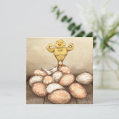 Strong Chick Card サンキューカード (スタンド正面)