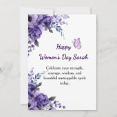 Strong Empower Inspiring Boss Queen Women's Day  シーズンカード (正面)