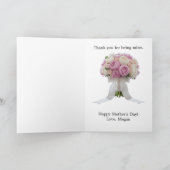 Strong Female Character Role Model Mother's Day カード (内部)