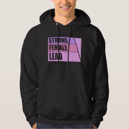 Strong Female Lead Feminist Empowerment Quote Logo パーカ