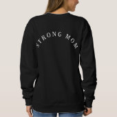Strong Gym Cat Mom Sweatshirt スウェットシャツ (裏面)