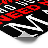 Strong Independent Woman Who Don't Need No Man - F ポスター (角)