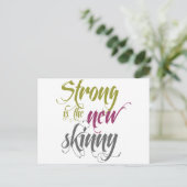 Strong is the New Skinny - Script ポストカード (スタンド正面)