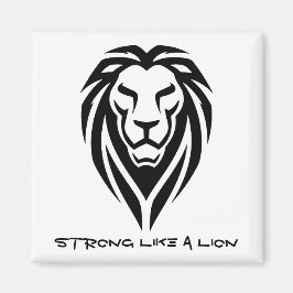 Strong like a lion マグネット