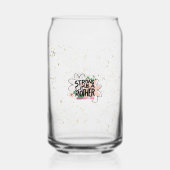 Strong like a mother ガラス缶 (正面)