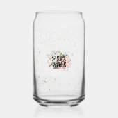 Strong like a mother ガラス缶 (裏面)