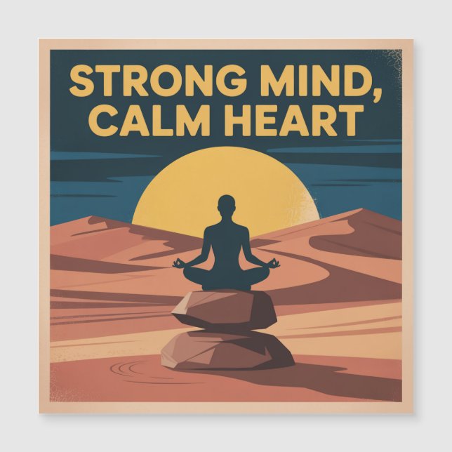 Strong Mind, Calm Heart (正面)