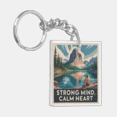 Strong Mind, Calm Heart キーホルダー (正面左)