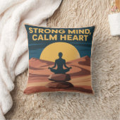 Strong Mind, Calm Heart クッション (ブランケット)