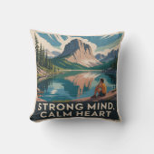 Strong Mind, Calm Heart クッション (正面)