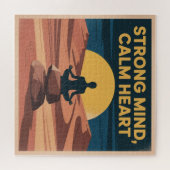 Strong Mind, Calm Heart ジグソーパズル (横)