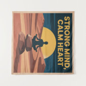 Strong Mind, Calm Heart タペストリー (正面(横))