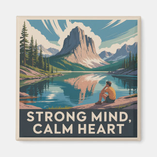 Strong Mind, Calm Heart マグネット