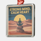 Strong Mind, Calm Heart メタルオーナメント (左)