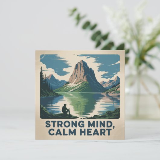 Strong Mind, Calm Heart 招待状 (スタンド正面)