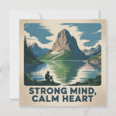Strong Mind, Calm Heart 招待状 (正面)