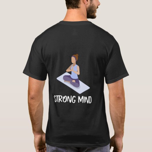 Strong Mind Motvation T-Shirt Tシャツ (裏面)